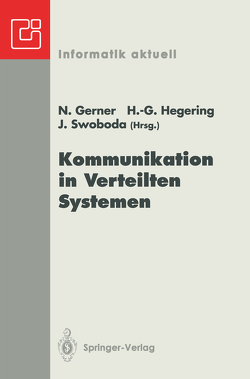 Kommunikation in Verteilten Systemen von Gerner,  Nina, Hegering,  Heinz-Gerhard, Swoboda,  Joachim