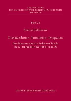 Kommunikation – Jurisdiktion – Integration von Holndonner,  Andreas