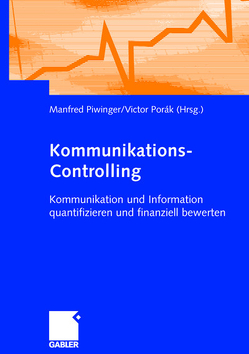 Kommunikations-Controlling von Piwinger,  Manfred, Porák,  Victor
