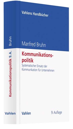 Kommunikationspolitik von Bruhn,  Manfred