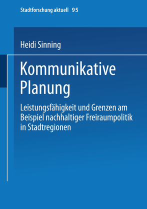 Kommunikative Planung von Sinning,  Heidi