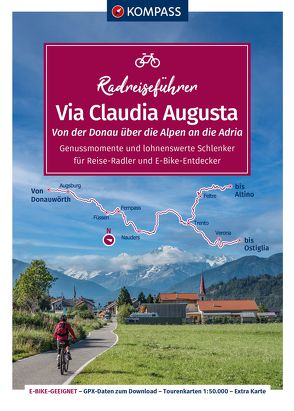 KOMPASS Radreiseführer Via Claudia Augusta von Tschaikner,  Christoph Mag.