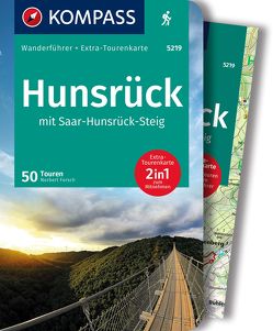 KOMPASS Wanderführer Hunsrück mit Saar-Hunsrück-Steig, 50 Touren von Forsch,  Norbert