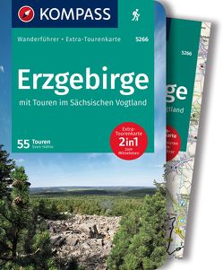 KOMPASS Wanderführer Erzgebirge, 55 Touren von Hähle,  Sven