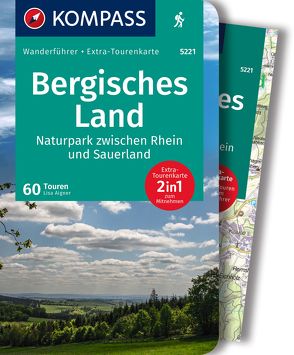 KOMPASS Wanderführer Bergisches Land, Naturpark zwischen Rhein und Sauerland, 60 Touren von Aigner,  Lisa
