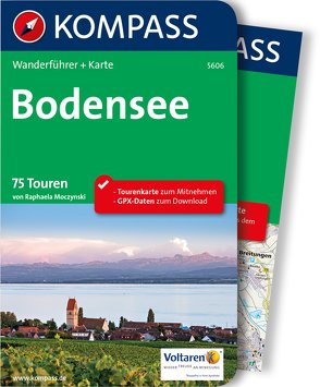 Kompass Wanderführer Bodensee