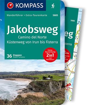 KOMPASS Wanderführer Jakobsweg Camino del Norte, 60 Touren von Schwänz,  Rorbert