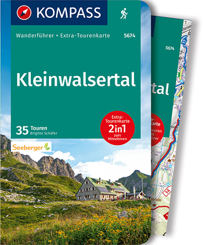 KOMPASS Wanderführer Kleinwalsertal von Schaefer,  Brigitte