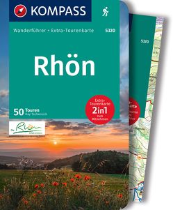 KOMPASS Wanderführer Rhön, 50 Touren von Tschersich,  Kay