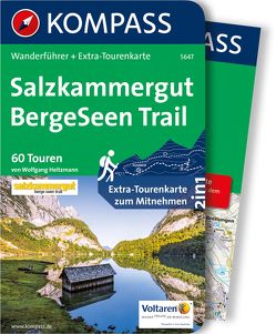 Kompass Wanderführer Salzkammergut BergeSeen Trail