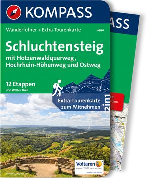 Kompass Wanderführer Schluchtensteig