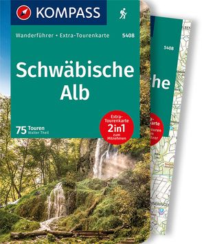 KOMPASS Wanderführer Schwäbische Alb, 75 Touren von Theil,  Walter