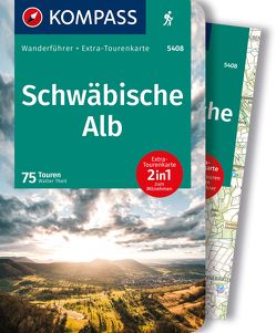 KOMPASS Wanderführer Schwäbische Alb, 75 Touren von Theil,  Walter
