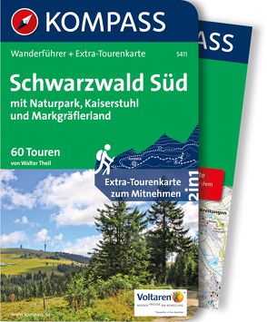 Kompass Wanderführer Schwarzwald Süd
