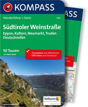 Kompass Wanderführer Südtiroler Weinstraße