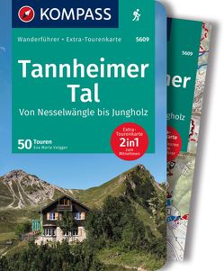 KOMPASS Wanderführer Tannheimer Tal von Nesselwängle bis Jungholz, 50 Touren von Volgger,  Eva Maria