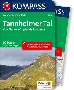 Kompass Wanderführer Tannheimer Tal von Nesselwängle bis Jungholz