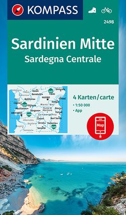 KOMPASS Wanderkarte Sardinien Mitte, Sardegna Centrale von KOMPASS-Karten GmbH