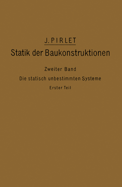 Kompendium der Statik der Baukonstruktionen von Pirlet,  J.