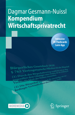 Kompendium Wirtschaftsprivatrecht von Gesmann-Nuissl,  Dagmar
