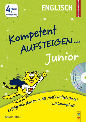 Kompetent Aufsteigen Junior Englisch 4. Klasse VS mit CD von Jarausch,  Susanna, Stangl,  Ilse
