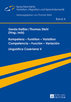Kompetenz – Funktion – Variation / Competencia – Función – Variación von Hassler,  Gerda, Stehl,  Thomas