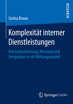 Komplexität interner Dienstleistungen von Braun,  Corina