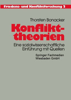 Konflikttheorien von Bonacker,  Thorsten
