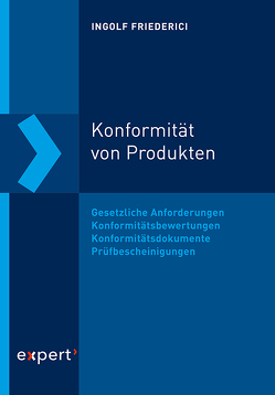 Konformität von Produkten von Friederici,  Ingolf