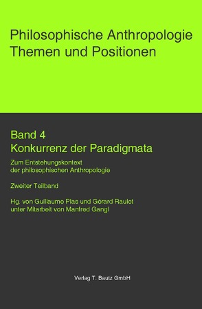Konkurrenz der Paradigmata. von Plas,  Guillaume, Raulet,  Gérad