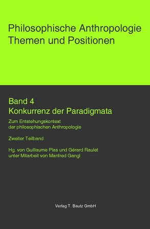 Konkurrenz der Paradigmata. von Plas,  Guillaume, Raulet,  Gérard