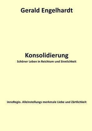 Konsolidierung von Engelhardt,  Gerald