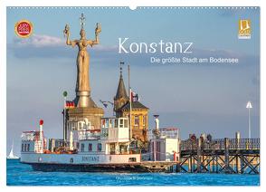 Konstanz – die größte Stadt am Bodensee (Wandkalender 2024 DIN A2 quer), CALVENDO Monatskalender von Di Domenico,  Giuseppe