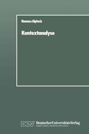 Kontextanalyse von Alpheis,  Hannes