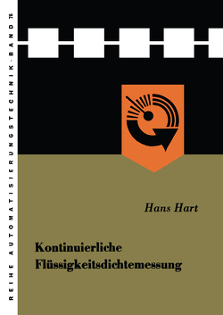 Kontinuierliche Flüssigkeitsdichtemessung von Hart,  Hans