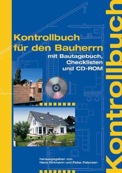 Kontrollbuch für den Bauherrn von Birkmann,  Hans, Petersen,  Peter