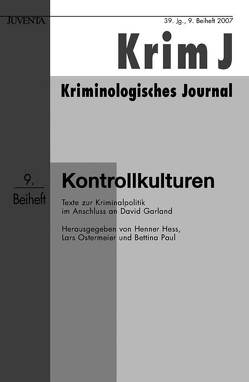Kontrollkulturen von Hess,  Henner, Ostermeier,  Lars, Paul,  Bettina