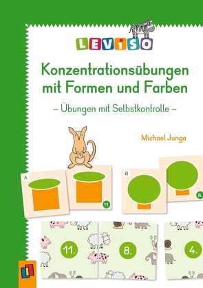 Konzentrationsübungen mit Formen und Farben von Junga,  Michael