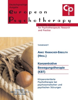 Konzentrative Bewegungstherapie von Hamacher-Erbguth,  Anke