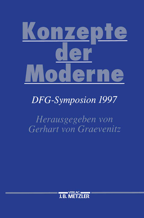Konzepte der Moderne von Graevenitz,  Gerhart von