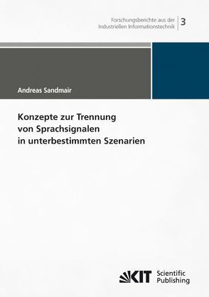 Konzepte zur Trennung von Sprachsignalen in unterbestimmten Szenarien von Sandmair,  Andreas