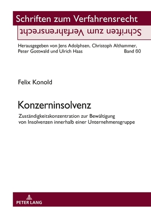 Konzerninsolvenz von Konold,  Felix