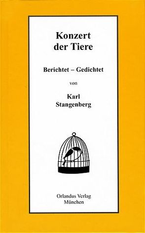 Konzert der Tiere von Busch,  Wilhelm, Stangenberg,  Karl
