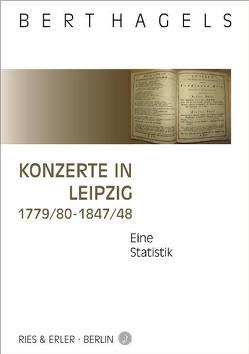 Konzerte in Leipzig 1779/80-1847/48 von Hagels,  Bert