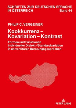 Kookkurrenz – Kovariation – Kontrast von Vergeiner,  Philip C.