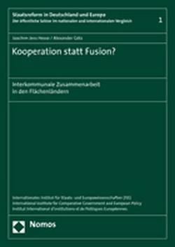 Kooperation statt Fusion? von Götz,  Alexander, Hesse,  Joachim Jens