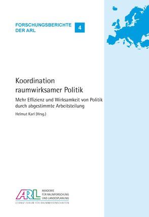 Koordination raumwirksamer Politik von Karl,  Helmut