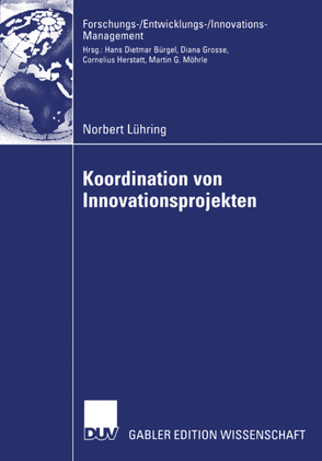 Koordination von Innovationsprojekten von Herstatt,  Prof. Dr. Cornelius, Lühring,  Norbert