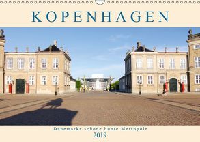 Kopenhagen. Dänemarks schöne bunte Metropole (Wandkalender 2019 DIN A3 quer) von M. Laube,  Lucy