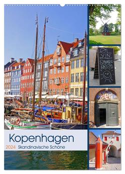 Kopenhagen. Skandinavische Schöne (Wandkalender 2024 DIN A2 hoch), CALVENDO Monatskalender von M. Laube,  Lucy